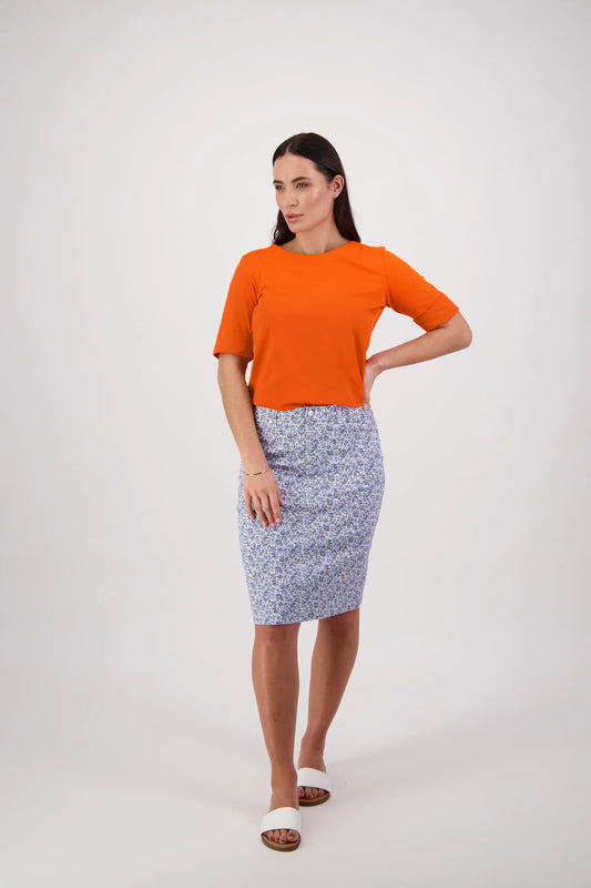 Skirt with Back Vent